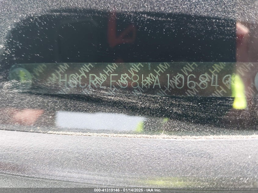 2017 HONDA ACCORD VIN: 1HGCR2F58HA106849