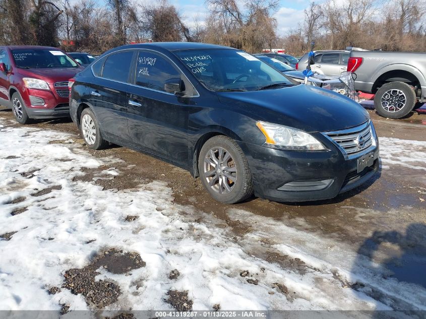 VIN 3N1AB7AP0DL726570 2013 Nissan Sentra, SV no.1