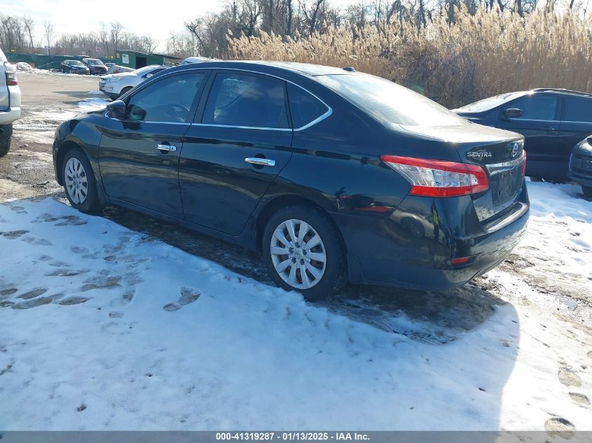 VIN 3N1AB7AP0DL726570 2013 Nissan Sentra, SV no.3