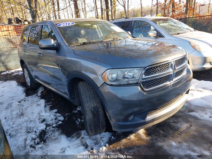 VIN 1C4RDHAG3DC608329 2013 Dodge Durango, Sxt no.1