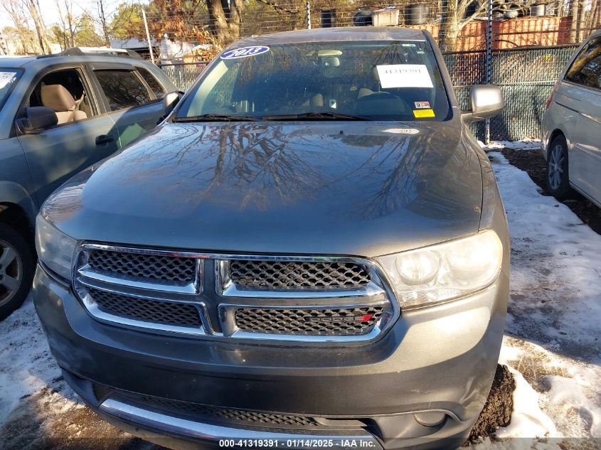 VIN 1C4RDHAG3DC608329 2013 Dodge Durango, Sxt no.6