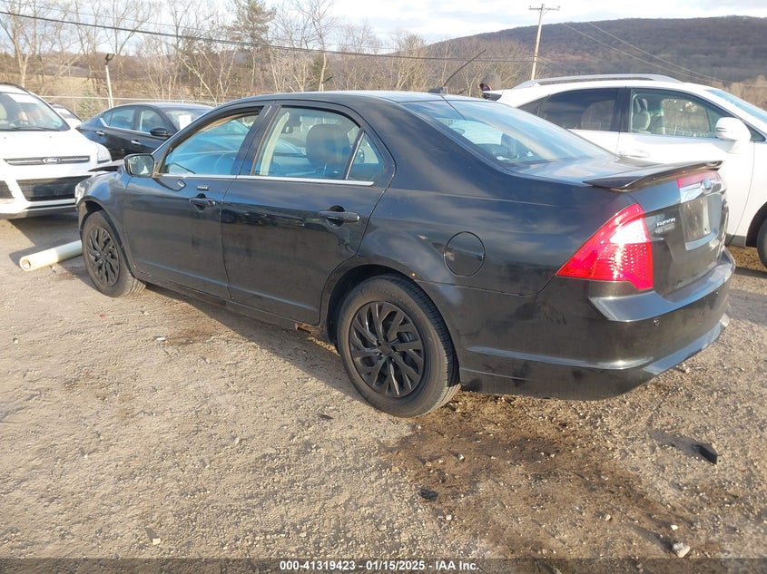 2012 FORD FUSION VIN: 3FAHP0CG0CR318749