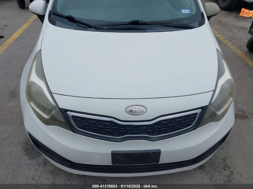 VIN KNADN4A32D6112785 2013 KIA Rio, EX no.6