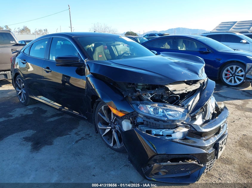 2018 HONDA CIVIC VIN: 2HGFC1E54JH702087