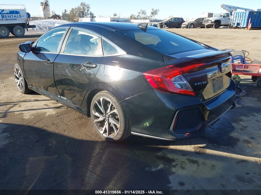 2018 HONDA CIVIC VIN: 2HGFC1E54JH702087