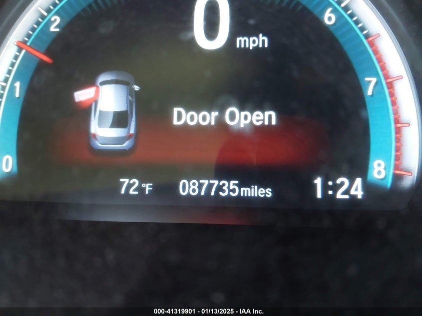 2016 HONDA CIVIC VIN: 2HGFC1F7XGH651607