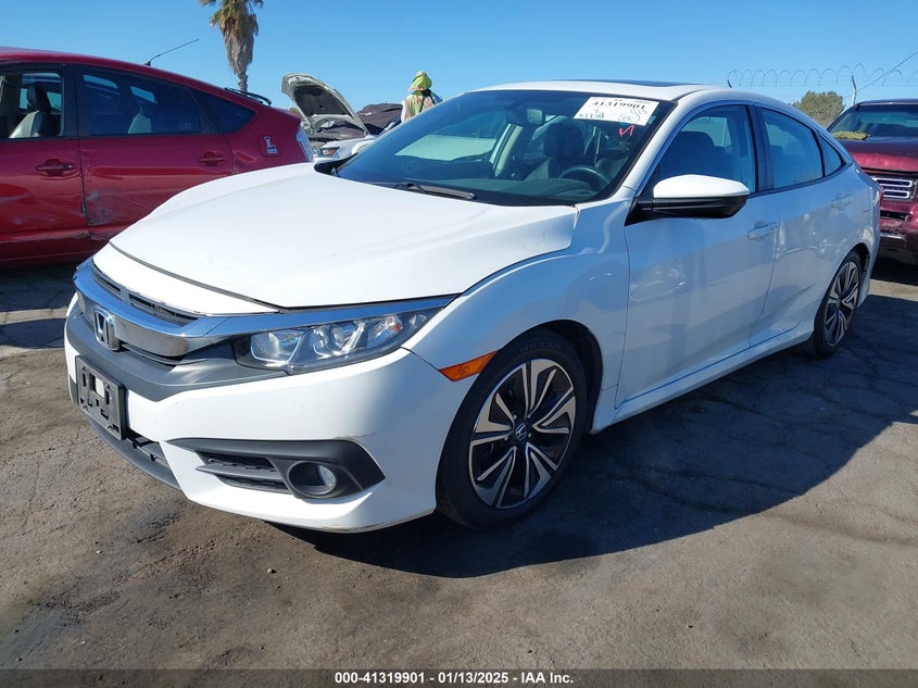 2016 HONDA CIVIC VIN: 2HGFC1F7XGH651607