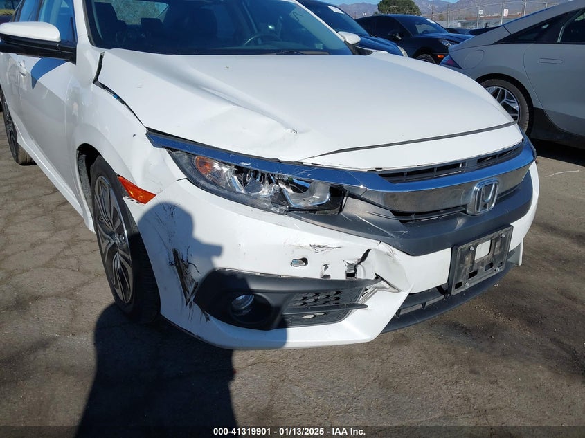 2016 HONDA CIVIC VIN: 2HGFC1F7XGH651607