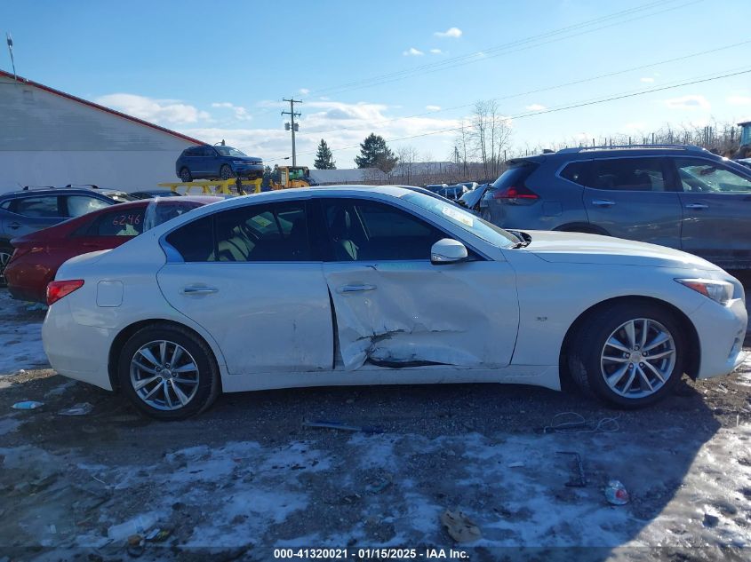 2015 Infiniti Q50 Premium VIN: JN1BV7AR6FM412850 Lot: 41320021