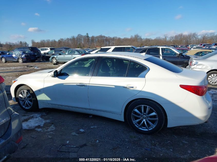 2015 Infiniti Q50 Premium VIN: JN1BV7AR6FM412850 Lot: 41320021