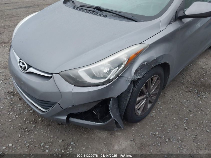 VIN 5NPDH4AE7EH491463 2014 Hyundai Elantra, SE no.12