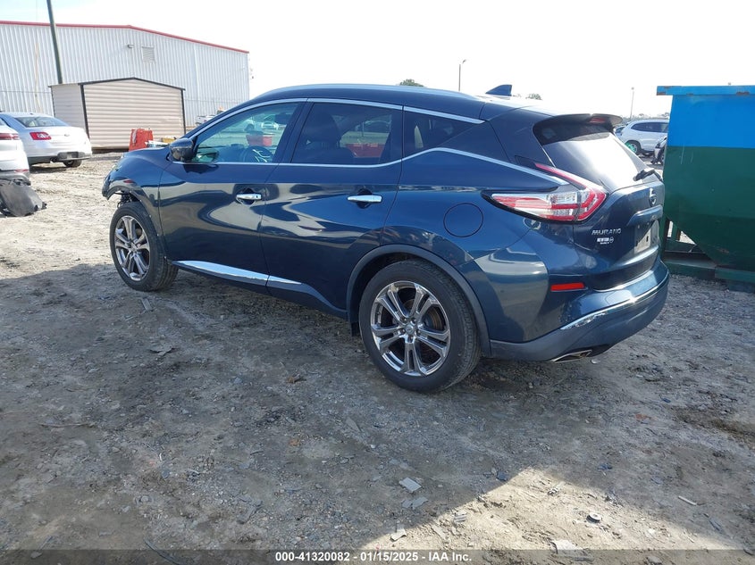2016 NISSAN MURANO S/SL/SV/PLATINUM - 5N1AZ2MH6GN154646