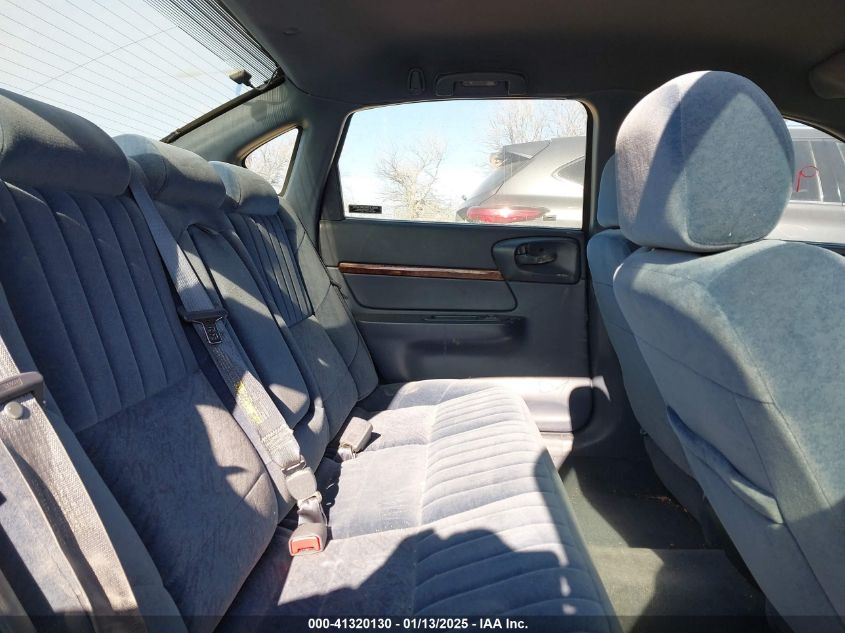 2001 Chevrolet Impala VIN: 2G1WF55E119202159 Lot: 41320130