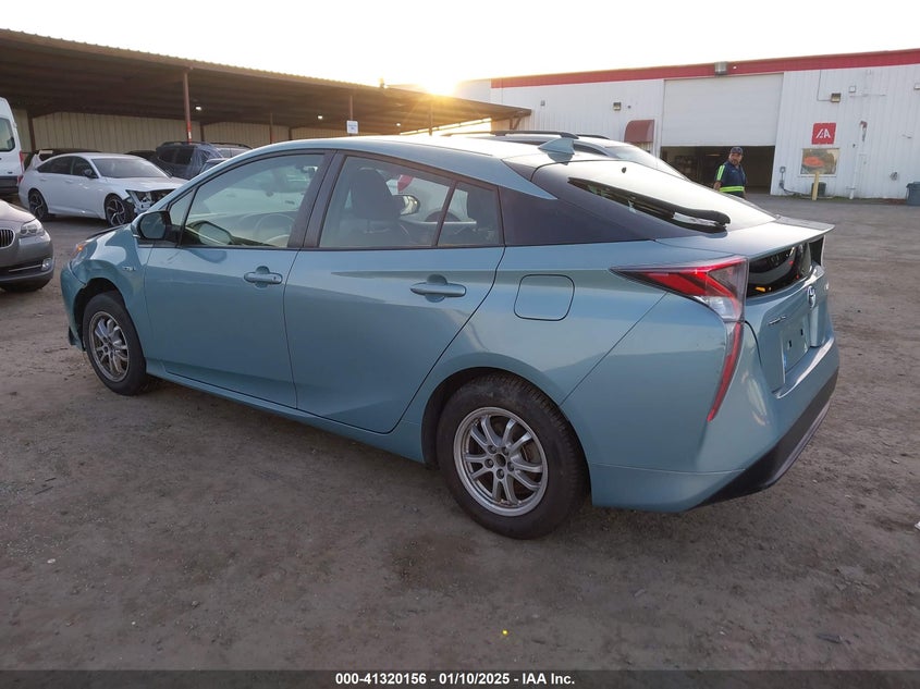 2016 TOYOTA PRIUS VIN: JTDKBRFUXG3017754