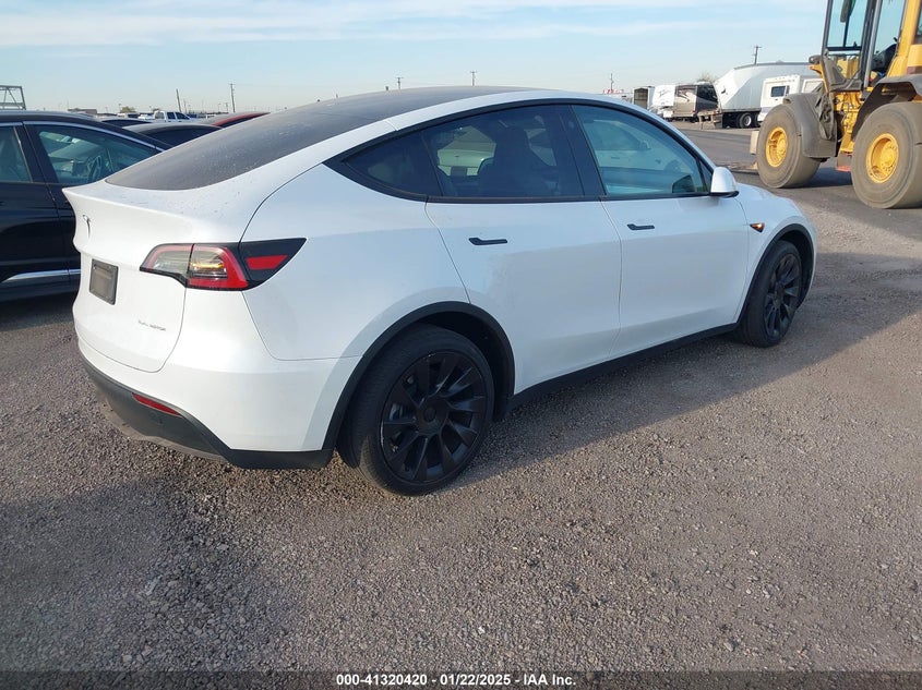 Vin: 7saygdeexpf691580, lot: 41810838, tesla model y awd/long range dual motor all-wheel drive 20234