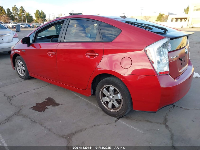2010 TOYOTA PRIUS VIN: JTDKN3DU5A0019816