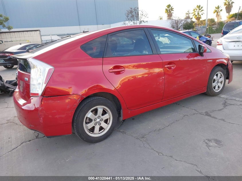 2010 TOYOTA PRIUS VIN: JTDKN3DU5A0019816