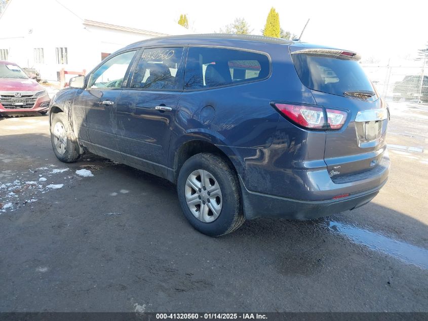 VIN 1GNKVFKDXEJ180948 2014 Chevrolet Traverse, LS no.3