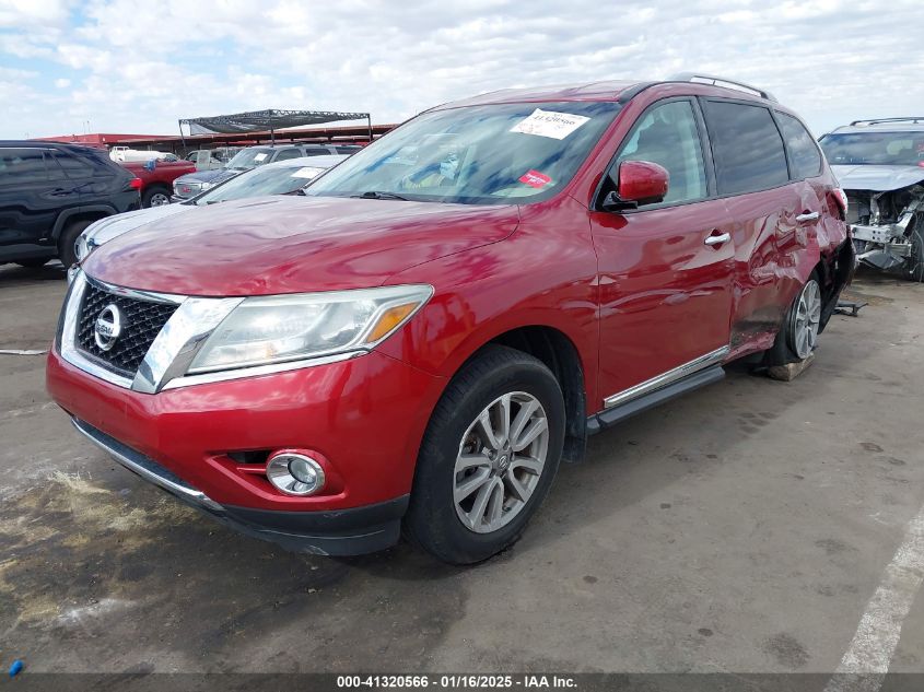 VIN 5N1AR2MMXFC600157 2015 NISSAN PATHFINDER no.2