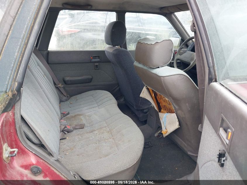 1991 Subaru Loyale VIN: JF2AN52B8MD405766 Lot: 41320595