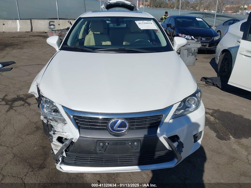 2014 LEXUS CT 200H VIN: JTHKD5BH4E2176816