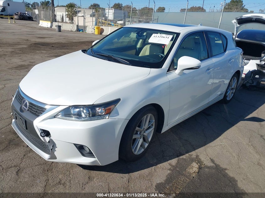 2014 LEXUS CT 200H VIN: JTHKD5BH4E2176816