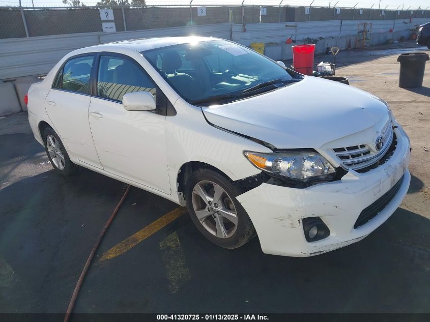 2013 TOYOTA COROLLA S/LE - 5YFBU4EE4DP152044