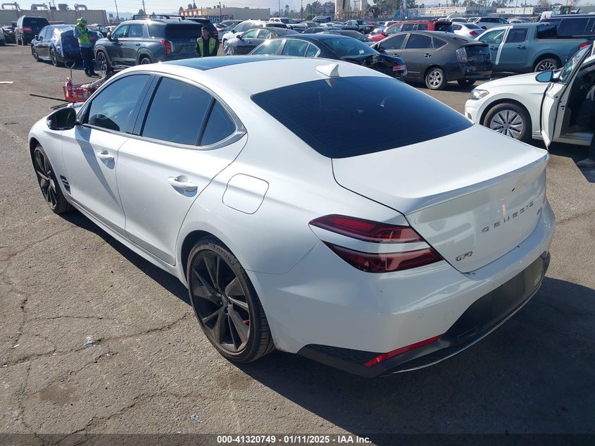 2023 GENESIS G70 VIN: KMTG34TAXPU112861