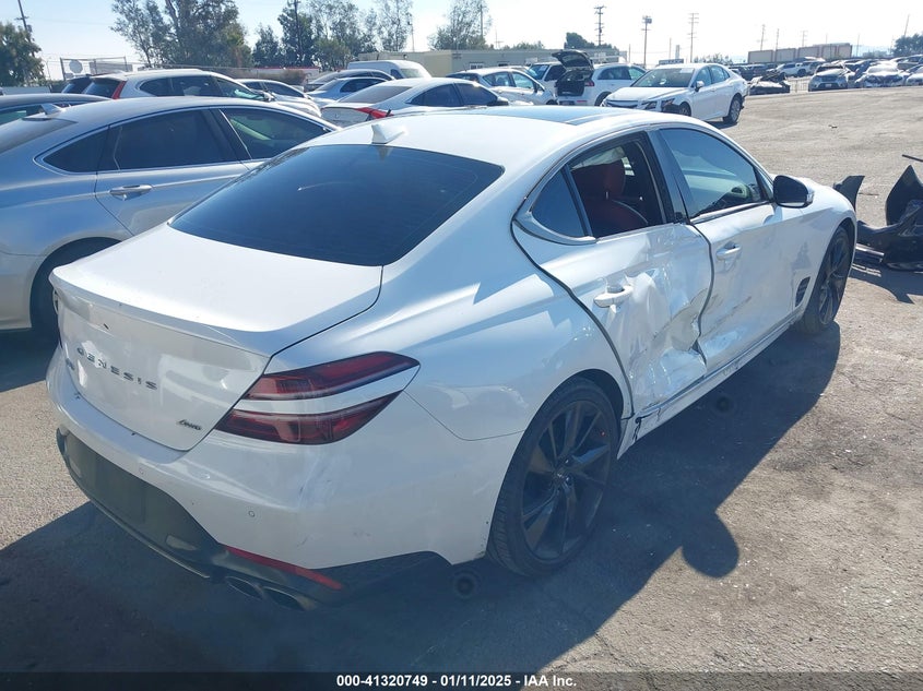 2023 GENESIS G70 VIN: KMTG34TAXPU112861