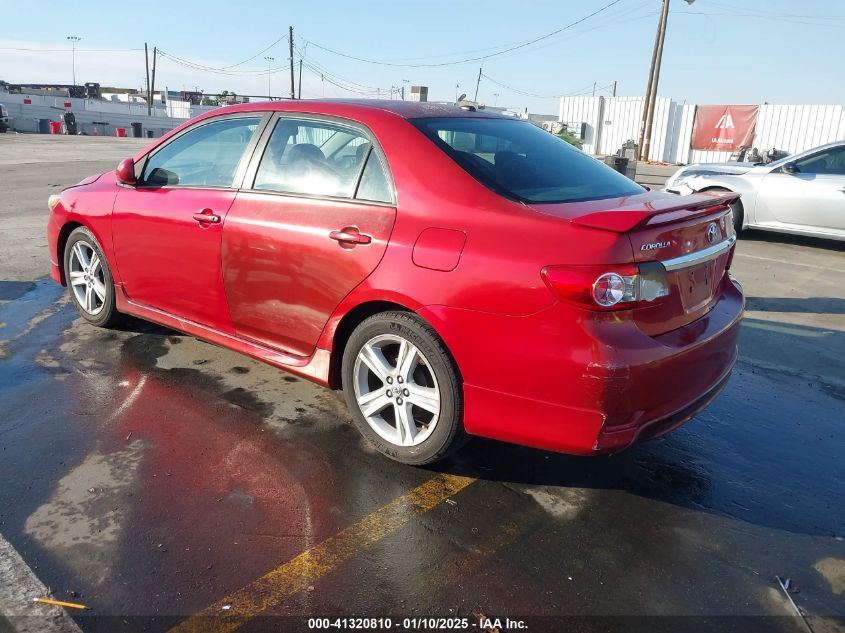 VIN 5YFBU4EE1DP153734 2013 Toyota Corolla, S no.3