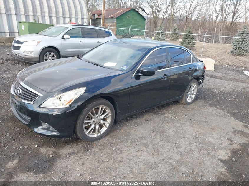 2011 INFINITI G37X VIN: JN1CV6ARXBM400032