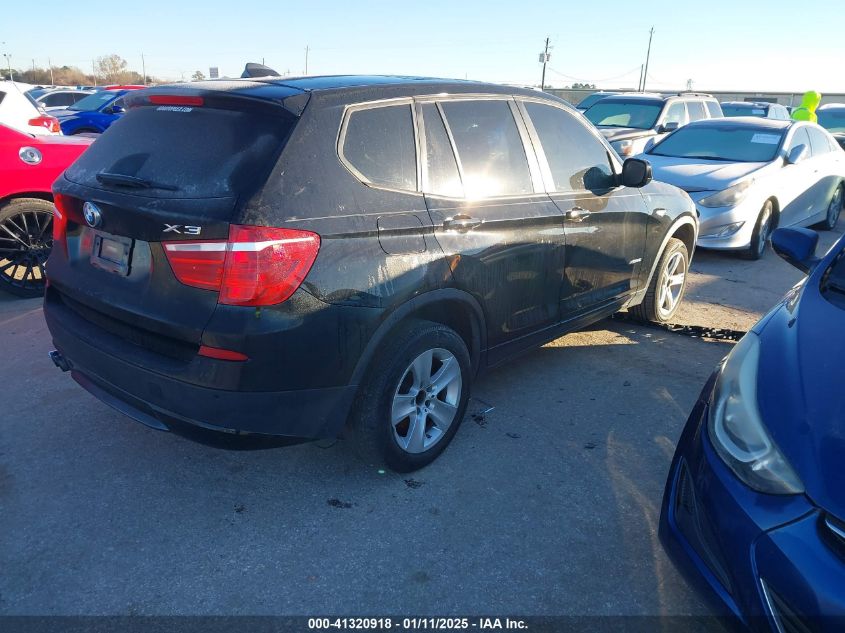 VIN 5UXWX7C57E0E78866 2014 BMW X3 no.4