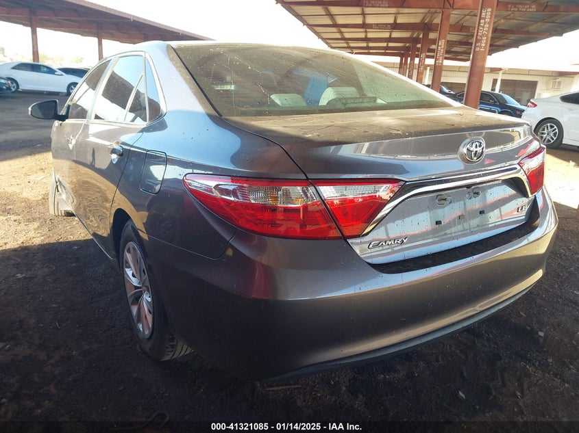 2016 TOYOTA CAMRY VIN: 4T4BF1FK0GR569960