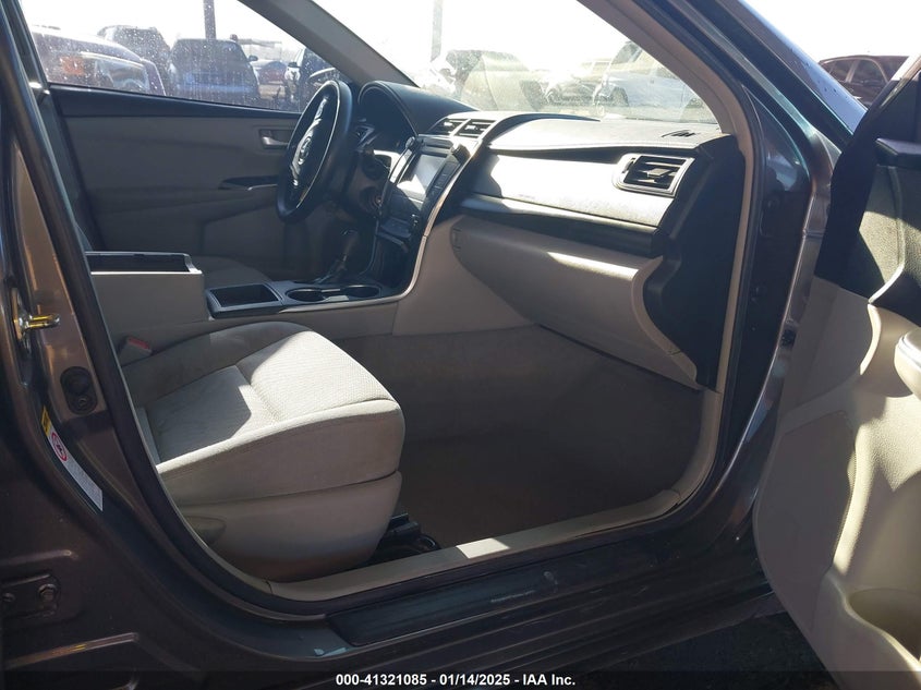 2016 TOYOTA CAMRY VIN: 4T4BF1FK0GR569960