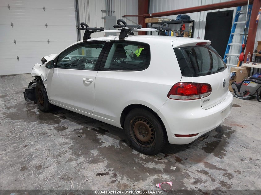 2012 VOLKSWAGEN GOLF VIN: WVWAB7AJ9CW247825