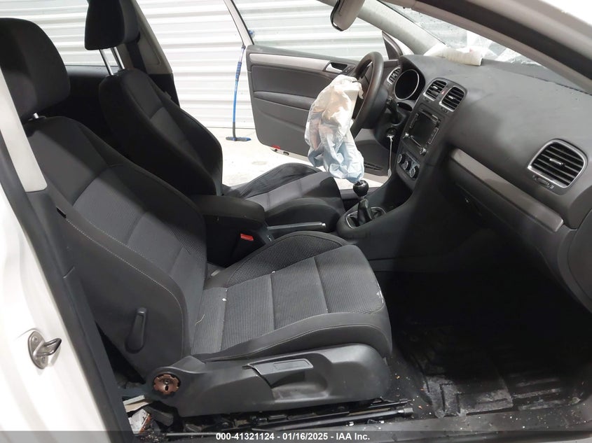 2012 VOLKSWAGEN GOLF VIN: WVWAB7AJ9CW247825