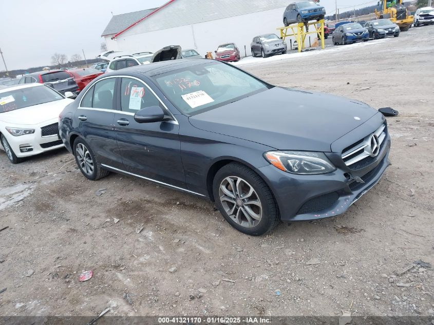 2016 Mercedes-Benz C 300, 4Ma...