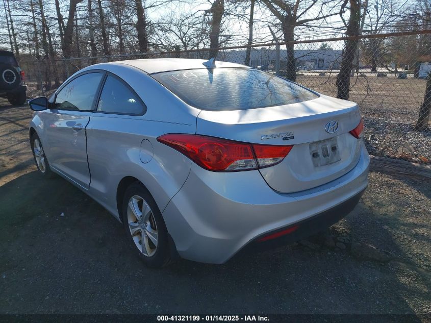 VIN KMHDH6AE6DU016589 2013 Hyundai Elantra, GS no.3