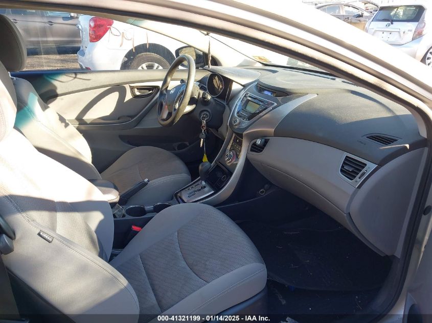 VIN KMHDH6AE6DU016589 2013 Hyundai Elantra, GS no.5