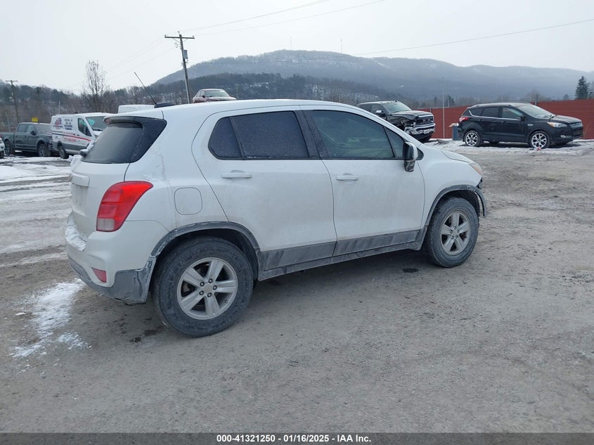 2018 CHEVROLET TRAX LS - 3GNCJNSB6JL157565