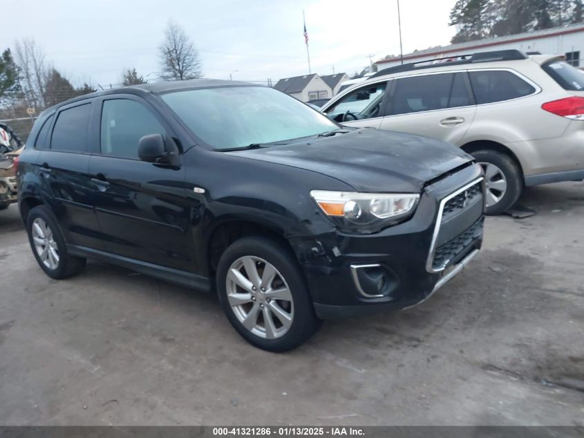 VIN 4A4AR3AW5FE037516 2015 MITSUBISHI OUTLANDER SPORT no.1