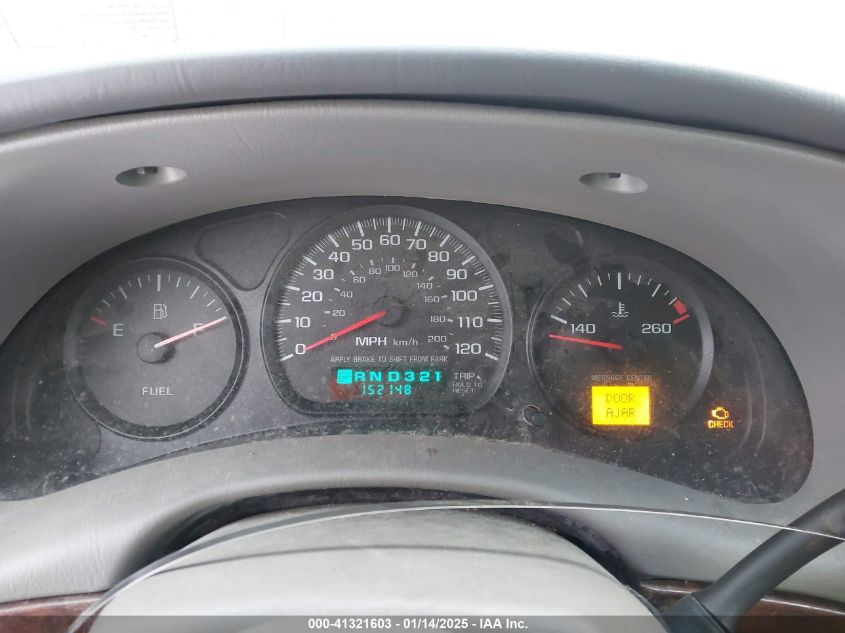 2003 Chevrolet Impala VIN: 2G1WF52EX39129848 Lot: 41321603