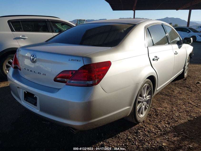 2008 TOYOTA AVALON VIN: 4T1BK36B98U287318