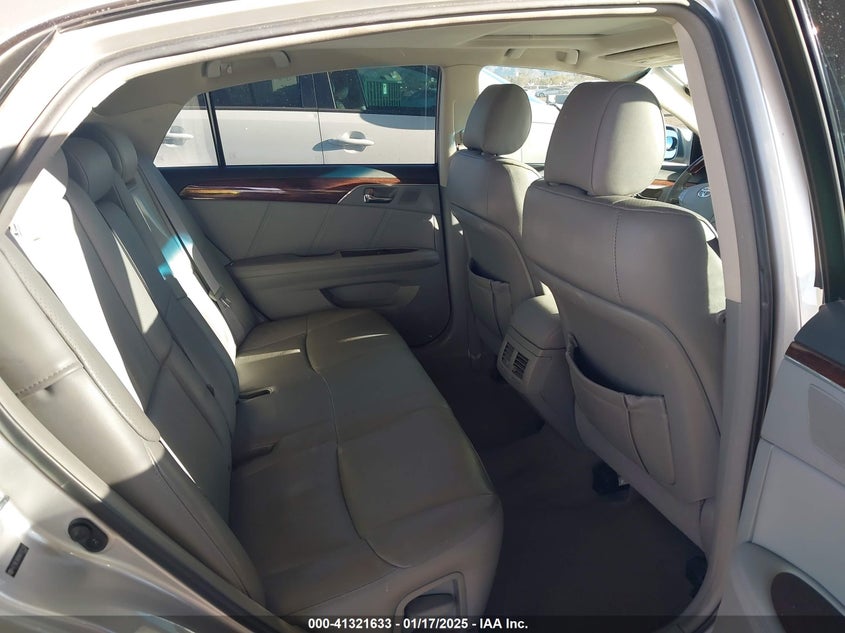 2008 TOYOTA AVALON VIN: 4T1BK36B98U287318