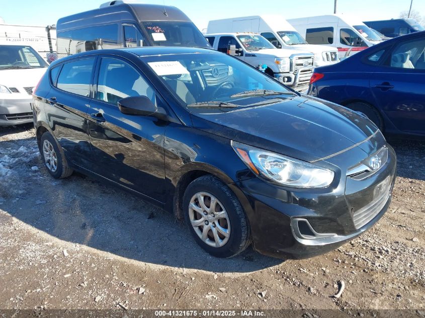 VIN KMHCT5AE0DU072421 2013 Hyundai Accent, GS no.1