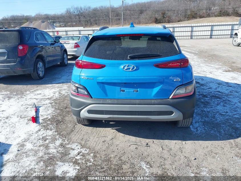 2022 HYUNDAI KONA SEL - KM8K6CAB1NU804909