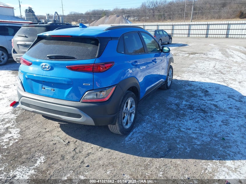 2022 HYUNDAI KONA SEL - KM8K6CAB1NU804909