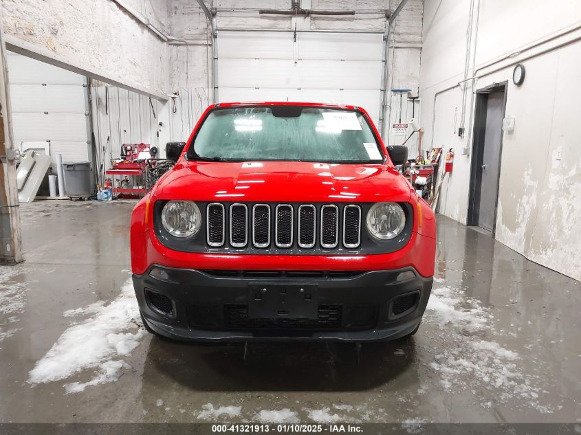 VIN ZACCJAAH2HPE99359 2017 Jeep Renegade, Sport Fwd no.12