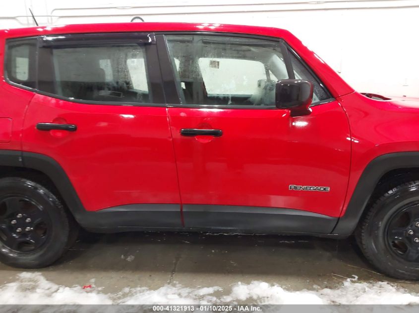 VIN ZACCJAAH2HPE99359 2017 Jeep Renegade, Sport Fwd no.13