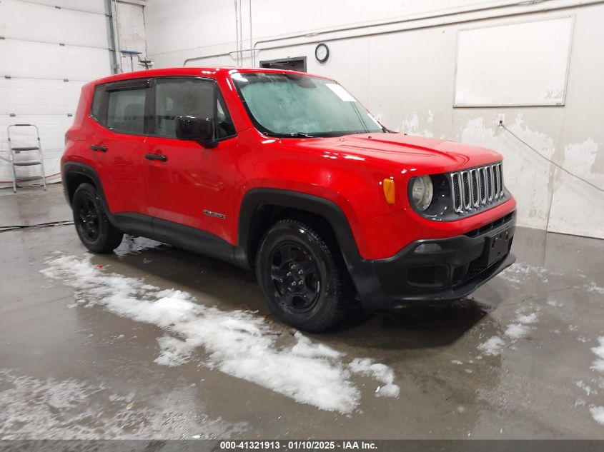 VIN ZACCJAAH2HPE99359 2017 Jeep Renegade, Sport Fwd no.1